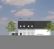 von Süden Gartenseite