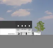 Ansicht von Norden Eingangsseite