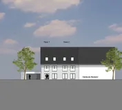 von Süden Gartenseite