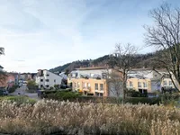 Endhaus angrenzend an die Natur