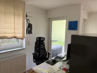 Wohn-Esszimmer mit Büro