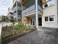Rosengarten auf der Terrasse