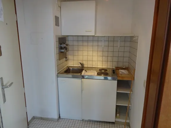 Küchenbereich im Appartement