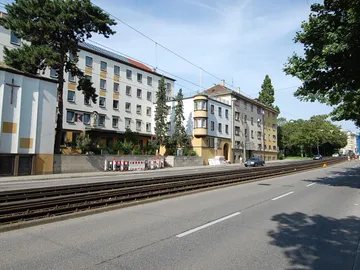 Blick in die Straße