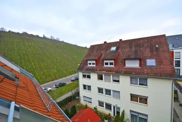 mit Blick zu den Weinbergen