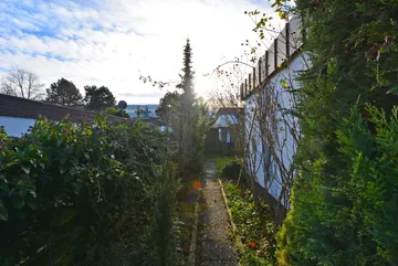 Blick in den Garten, südlich