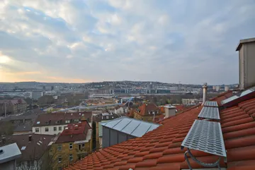 Blick Richtung Stuttgart 21