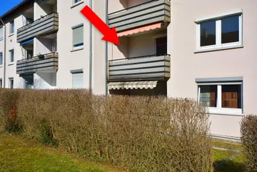 Detailansicht Balkon