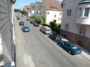 Blick i.d. Straße 