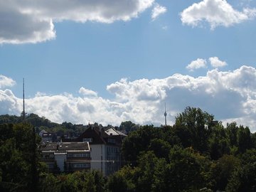 Aussicht zum Fernsehturm