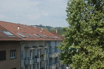 Blick zu den Weinbergen