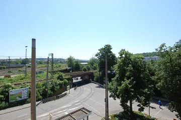 Ausblick vom Wohnzimmer