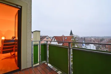 Schlafen mit Balkon