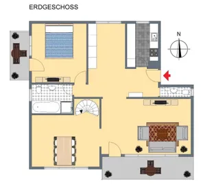 2D - Grundriss EG