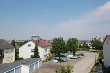 Ausblick vom DG-Balkon