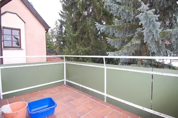 Balkon von rechts