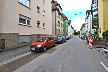 Blick in die Straße n. Osten