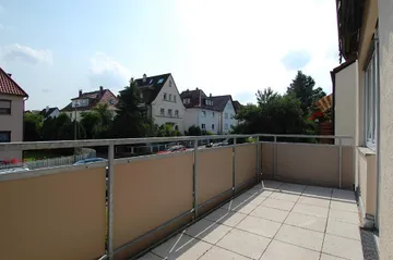 Balkon von links