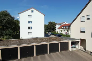 Aussicht Nord - Garage