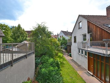 Ausblick Balkon West