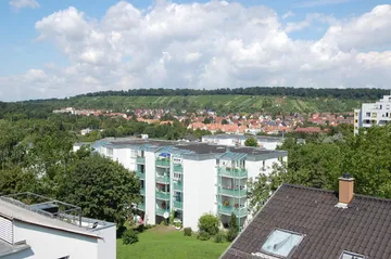 Fernblick zu den Weinbergen