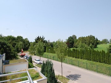 Aussicht West vom Balkon