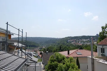 Aussicht Süd vom Balkon