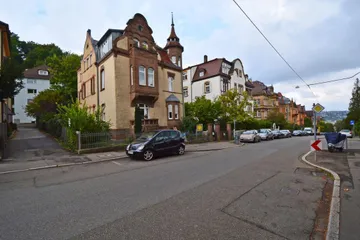 Blick in die Straße Osten