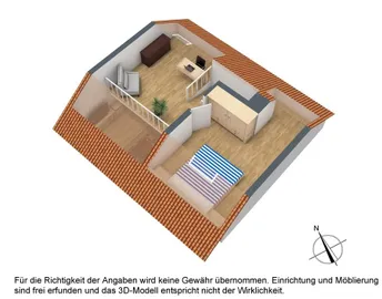 3-D Grundriss DG 2