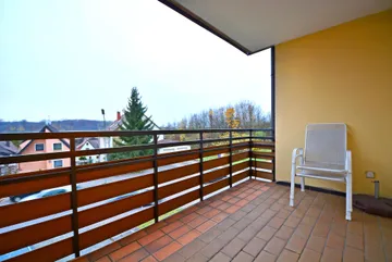 6 x Süd-Balkon, überdacht