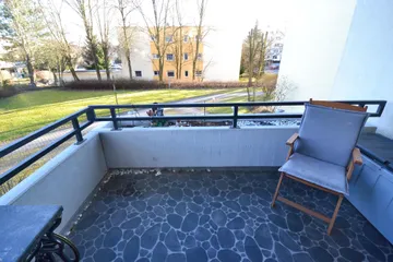 gemütlicher Balkon