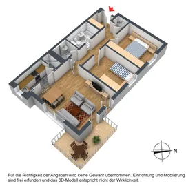 3-D Grundriss