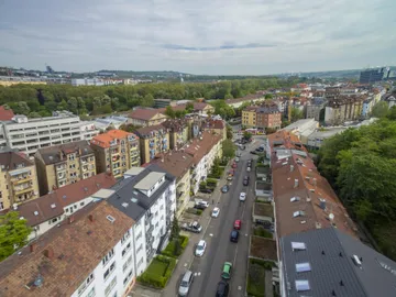 Luftbild: Straßenansicht