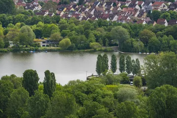 Aussicht zum Max-Eyth-See