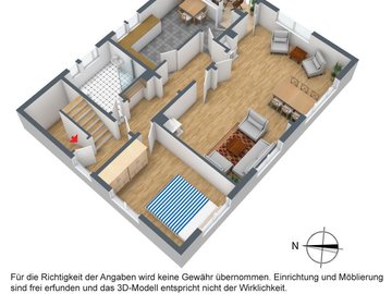 3-D Grundriss OG