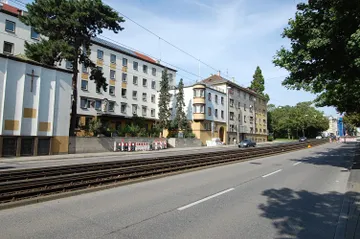 Straße nach Fellbach