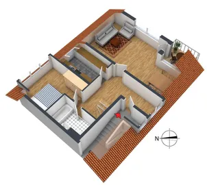 3-D Grundriss EG