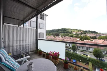 Balkon mit Fernblick