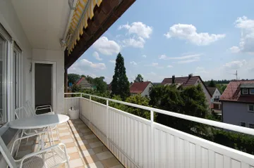 Balkon nach Süd-Osten