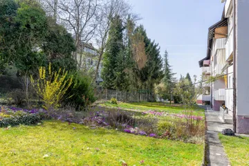 Garten nach Westen