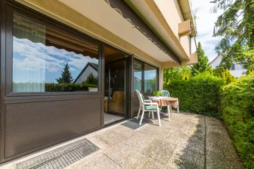 Terrasse von Westen