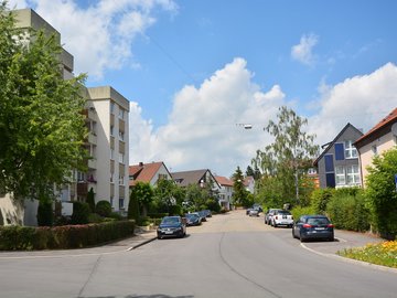 Blick in die Straße