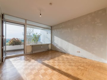 Schlafzimmer mit Balkon