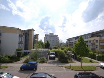 Aussicht vom Balkon