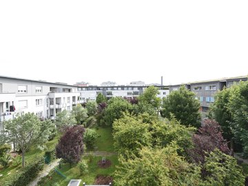 Blick vom Schlafzimmer