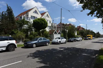 Haus und Straße