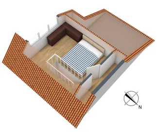 3-D Grundriss DG II