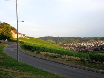 Umgebung: Blick auf Uhlbach