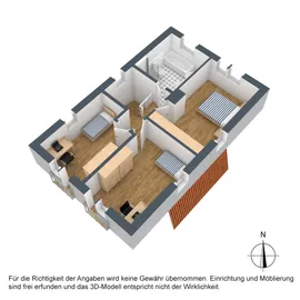 3-D Grundriss DG