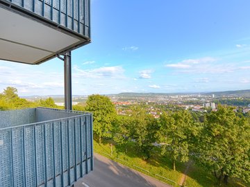 Balkon nach Osten